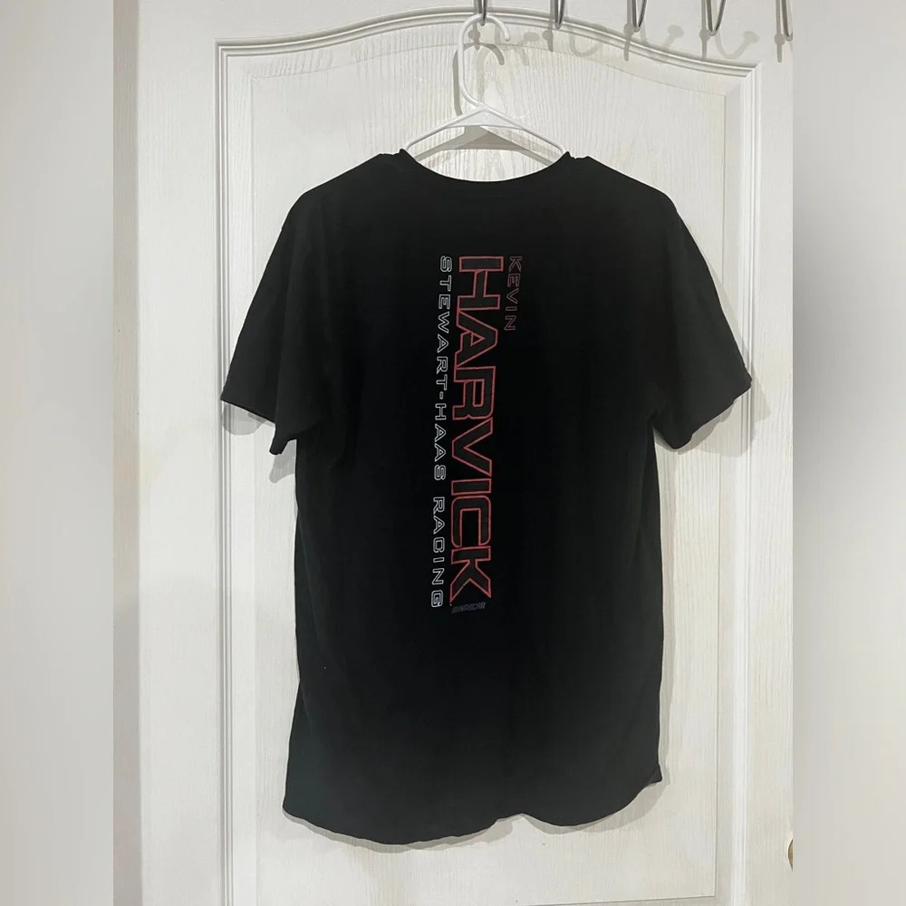 FINAL PRICE Men's Fanatics NASCAR #4 Kevin Harvick Black Tshirt - Picture 3 of 3